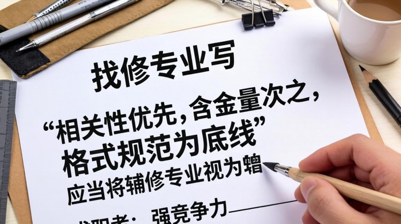 简历辅修专业怎么填-图1
