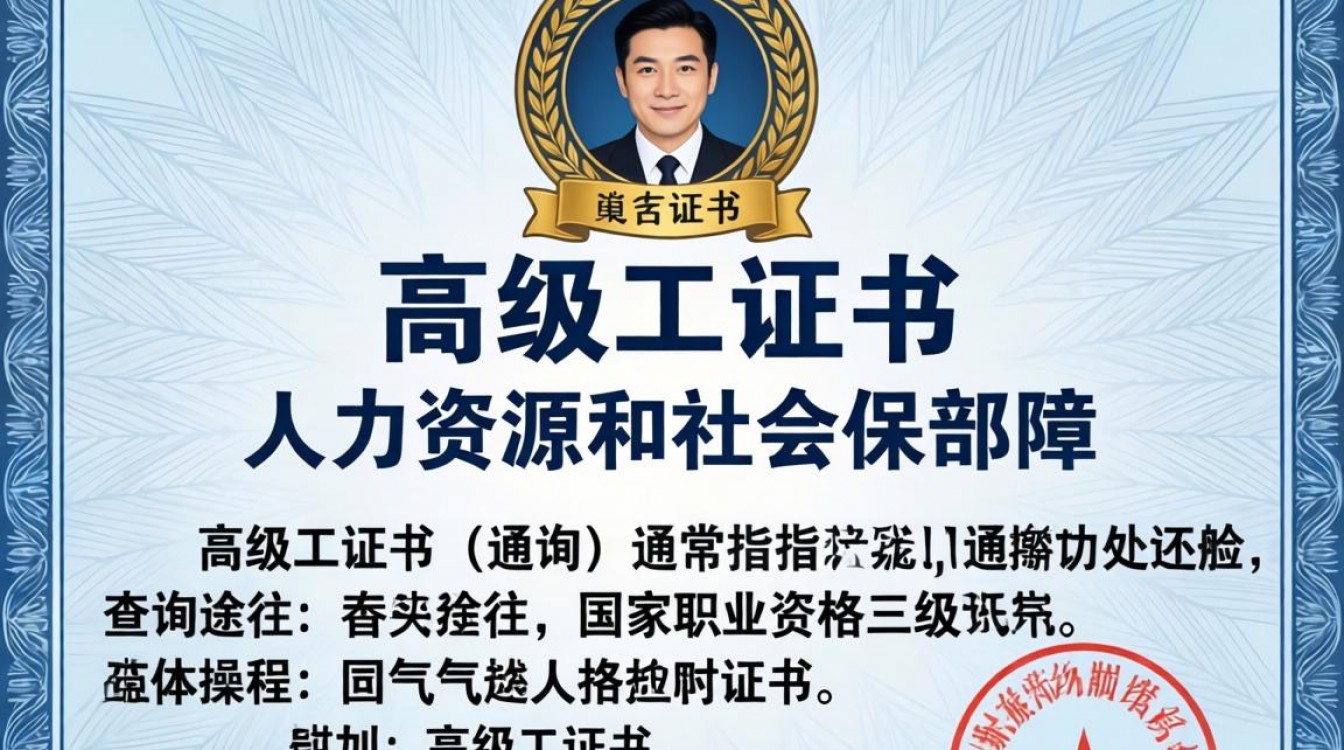 如何查高级工证书?个人查询入口与官网流程详解-图2 如何查高级工证书?个人查询入口与官网流程详解-图2