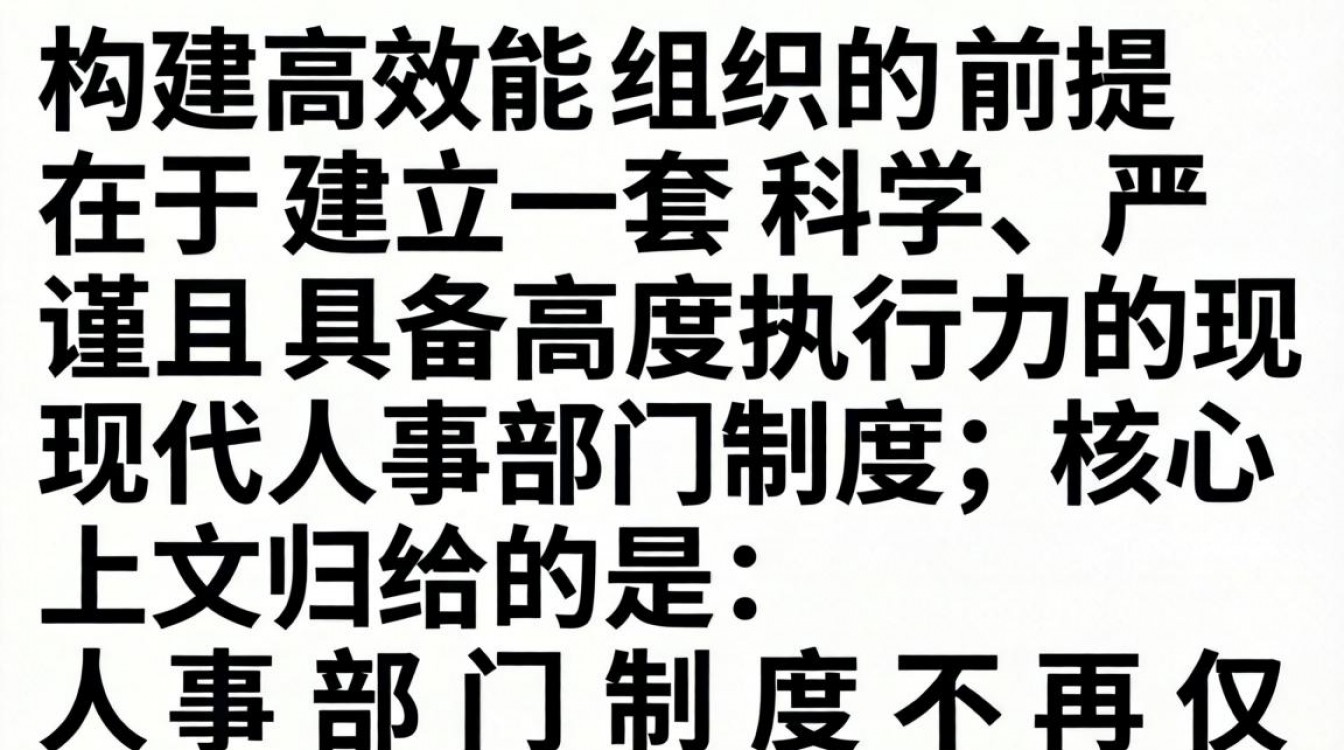人事部门制度包含哪些内容？企业人事管理规章制度范本