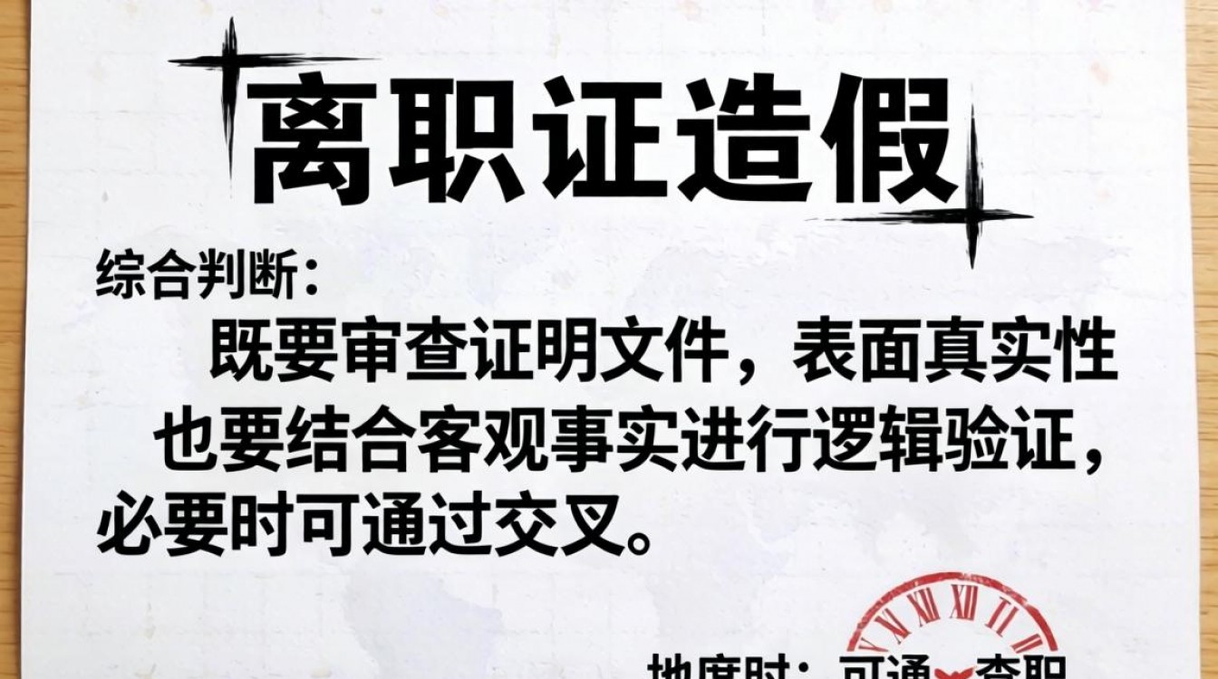 离职证明造假怎么认定？公司如何辨别真伪？-图1