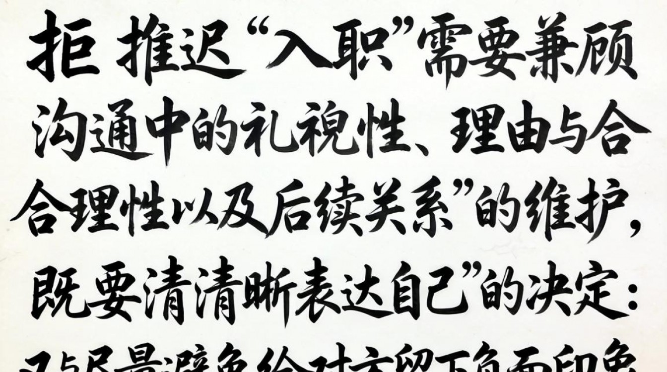 如何礼貌婉拒推迟入职请求,不伤和气?