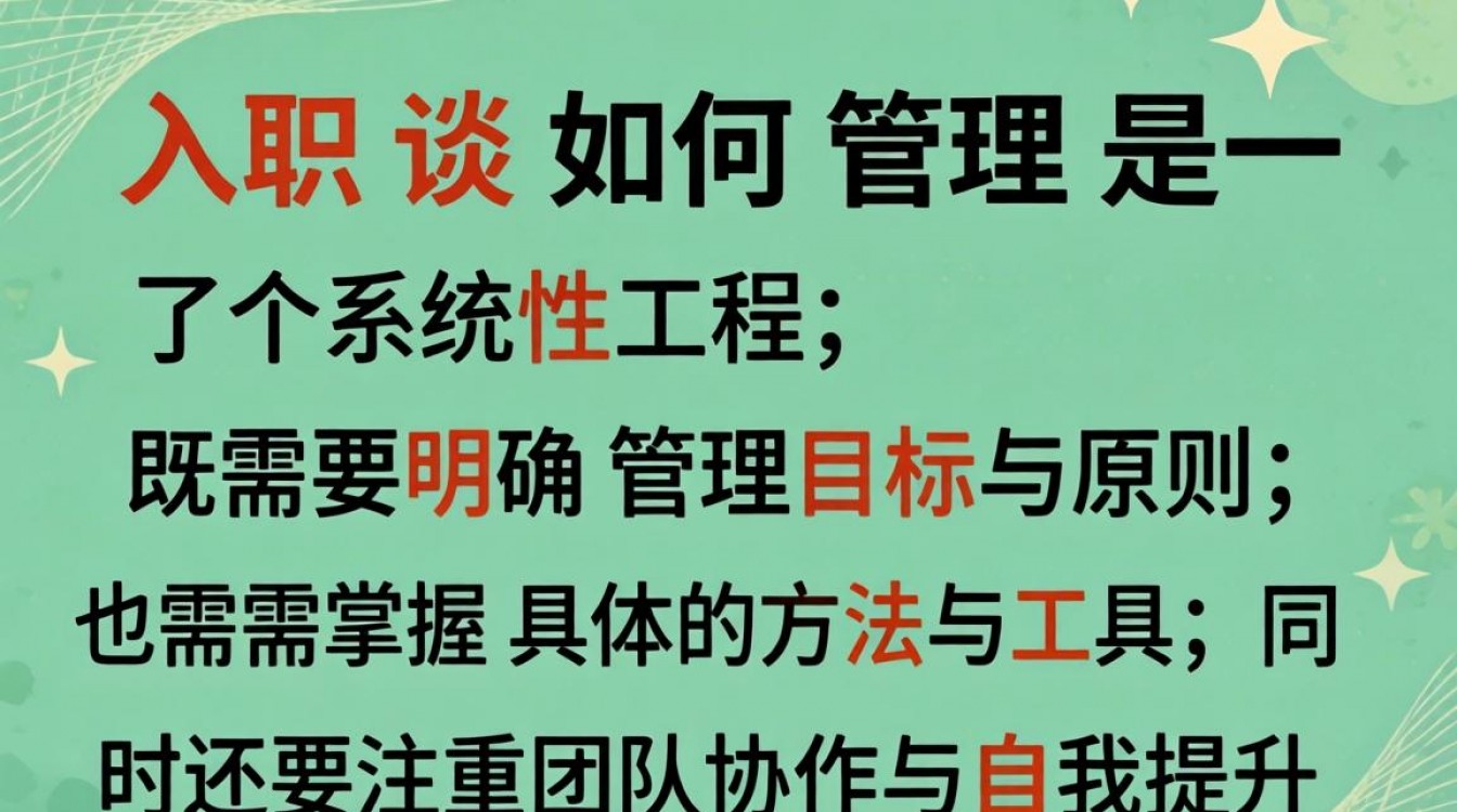 新入职管理者如何快速提升团队管理效率?-图2 新入职管理者如何快速提升团队管理效率?-图2