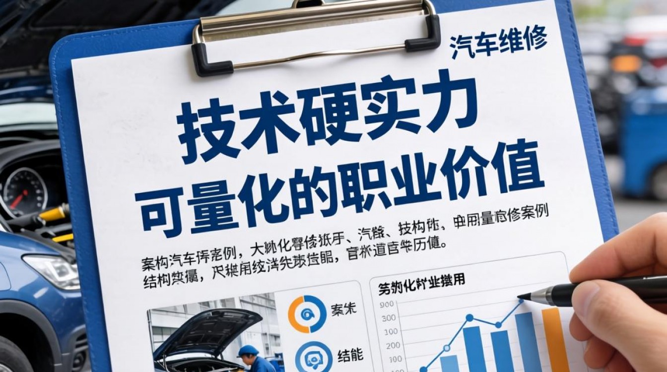 怎么写汽车维修履历？汽车维修个人简历模板范文-图1