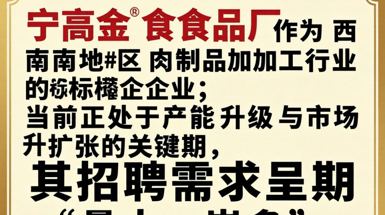 遂宁高金食品厂招聘吗?遂宁高金食品厂招聘信息真实吗?-图1 遂宁高金食品厂招聘吗?遂宁高金食品厂招聘信息真实吗?-图1