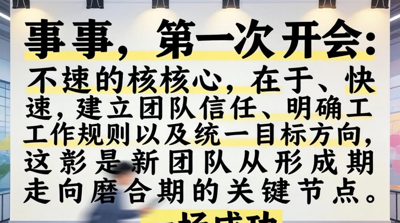 人事第一次开会说什么?人事第一次开会注意事项有哪些
