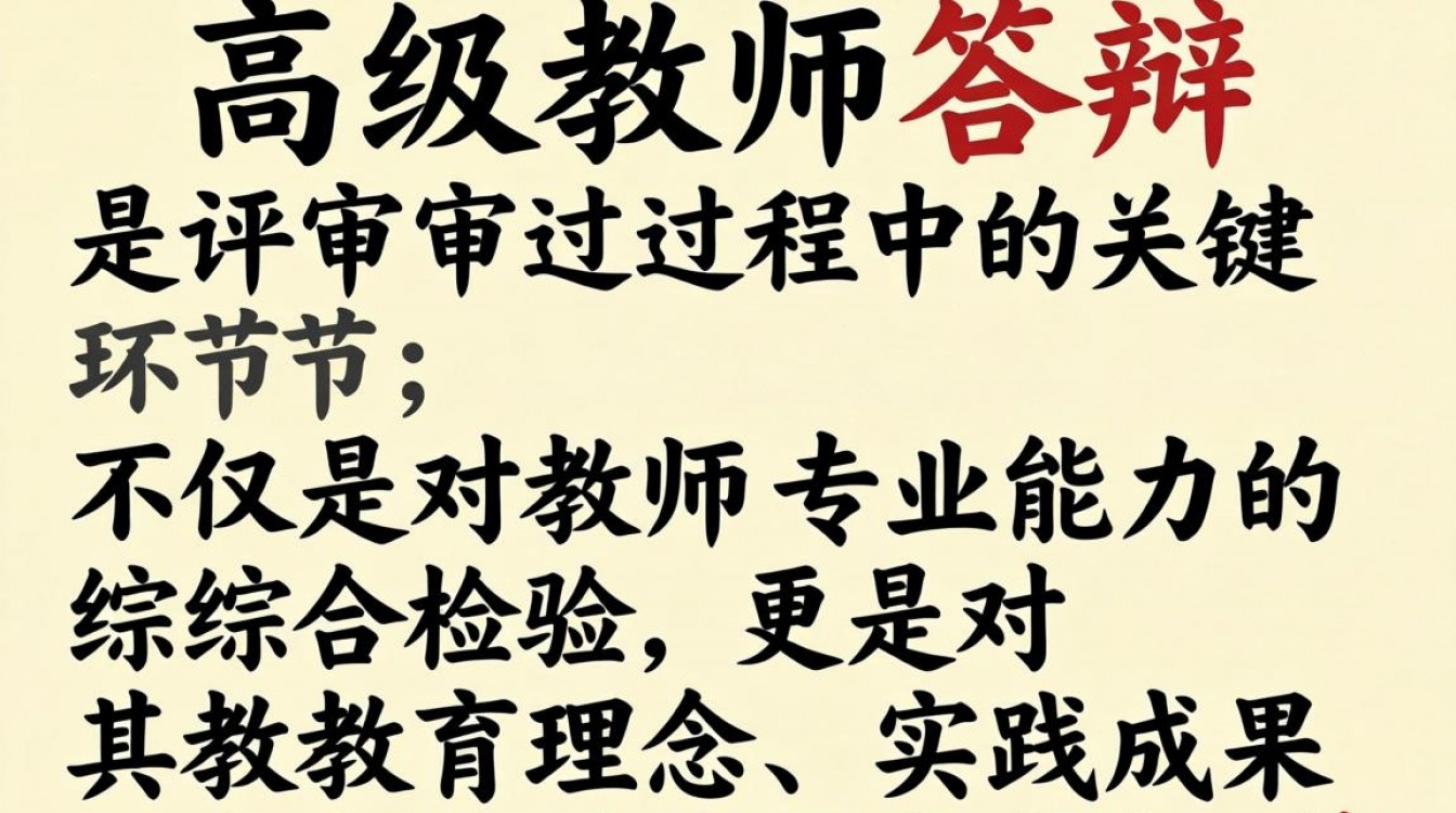 正高级教师答辩有哪些关键技巧和注意事项，正高级教师答辩通过率高吗？-图2