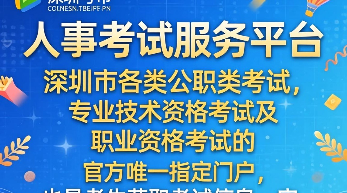 深圳市人事考试服务平台官网登录入口在哪?成绩怎么查询-图1 深圳市人事考试服务平台官网登录入口在哪?成绩怎么查询-图1