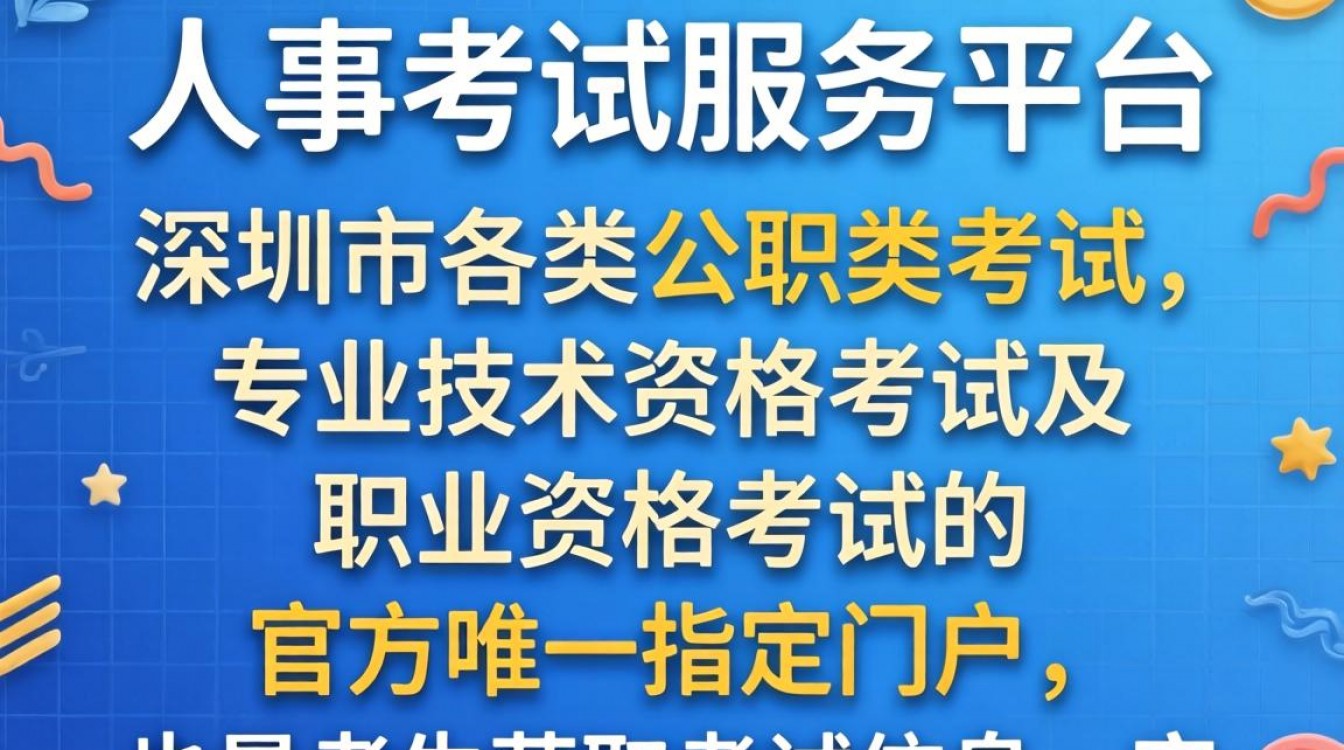 深圳市人事考试服务平台官网登录入口在哪?成绩怎么查询-图2 深圳市人事考试服务平台官网登录入口在哪?成绩怎么查询-图2