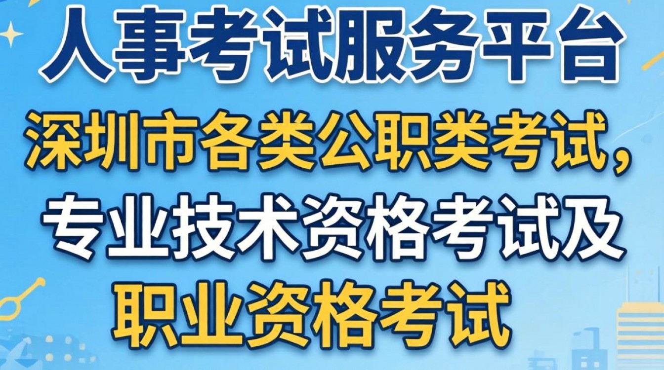 深圳市人事考试服务平台官网登录入口在哪?成绩怎么查询-图3 深圳市人事考试服务平台官网登录入口在哪?成绩怎么查询-图3