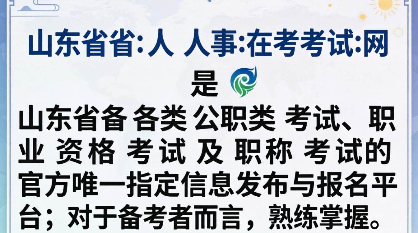 山东省人事考试网官网是什么?山东人事考试网报名入口在哪-图2 山东省人事考试网官网是什么?山东人事考试网报名入口在哪-图2