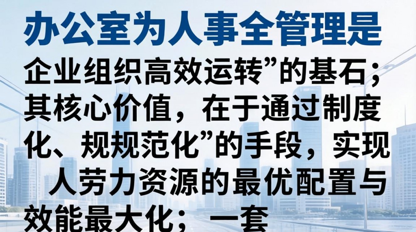 办公室人事管理办法有哪些?公司人事管理制度怎么写?-图2 办公室人事管理办法有哪些?公司人事管理制度怎么写?-图2