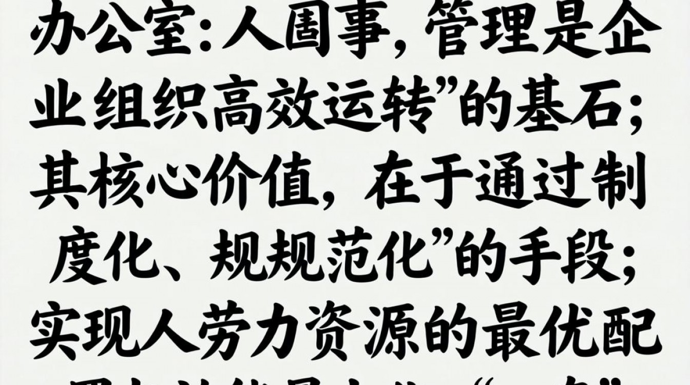 办公室人事管理办法有哪些?公司人事管理制度怎么写?-图3 办公室人事管理办法有哪些?公司人事管理制度怎么写?-图3