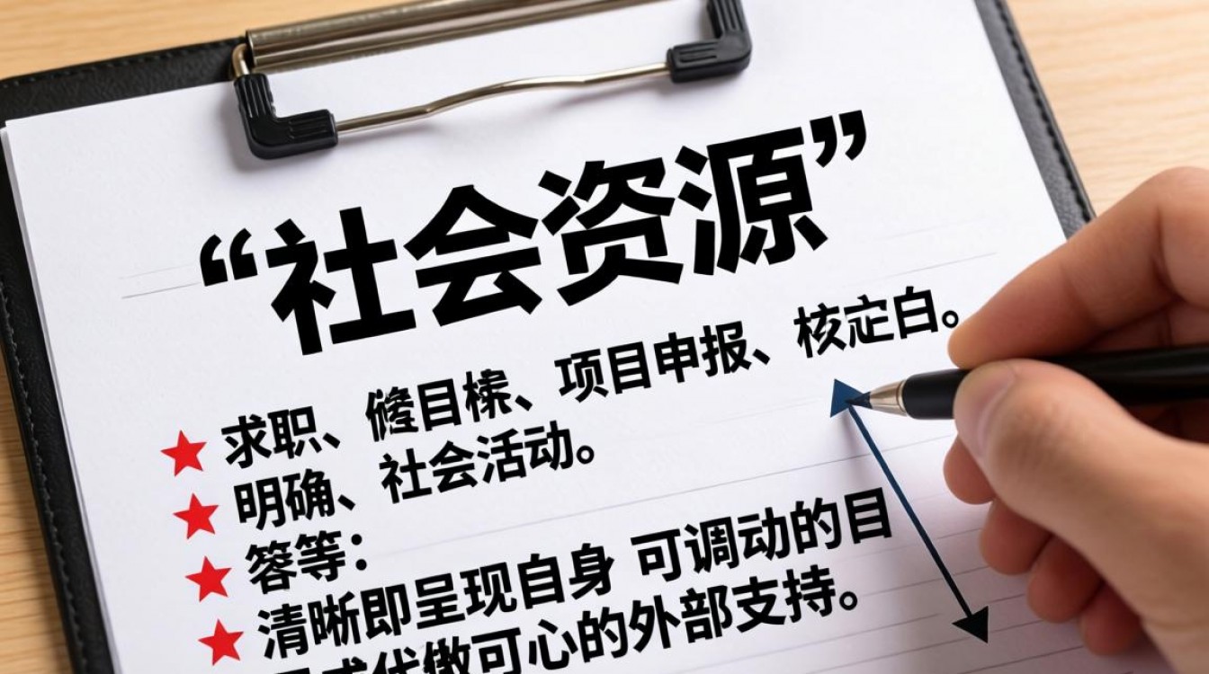 社会资源如何填写?简历里社会资源怎么写才不空洞?-图2 社会资源如何填写?简历里社会资源怎么写才不空洞?-图2