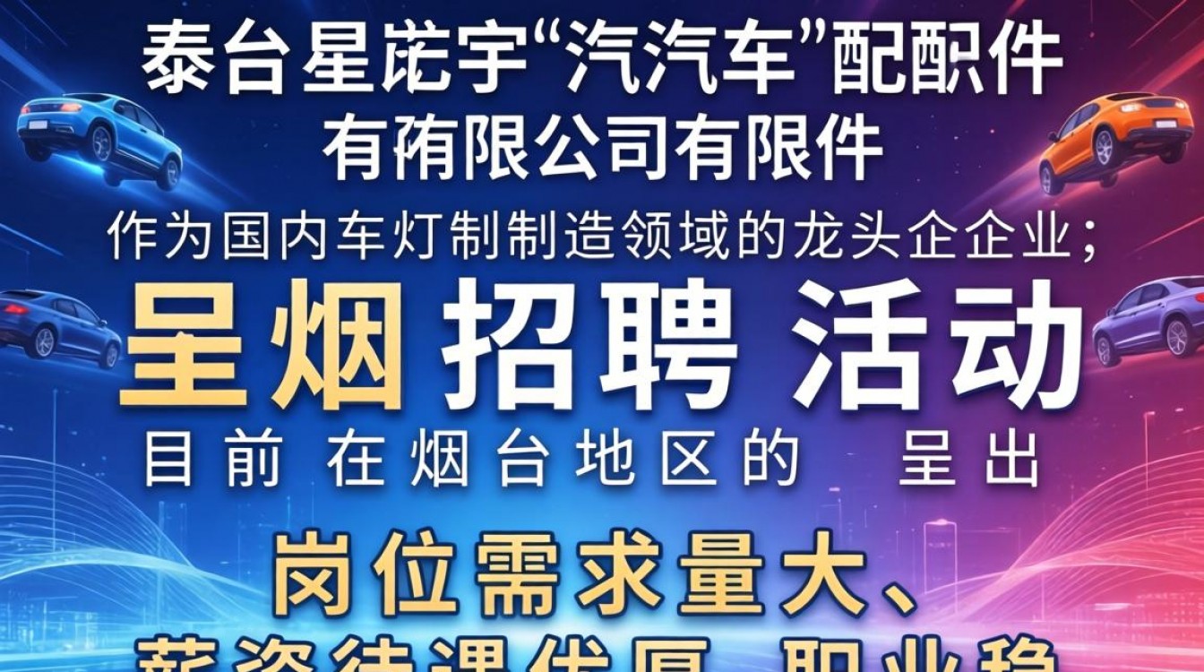 烟台星宇汽车配件招聘信息最新,烟台星宇汽车配件招聘待遇怎么样?-图2 烟台星宇汽车配件招聘信息最新,烟台星宇汽车配件招聘待遇怎么样?-图2