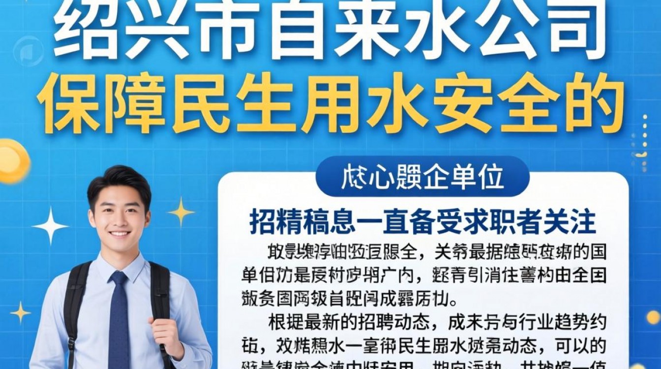 绍兴市自来水公司招聘最新公告在哪看?报名条件是什么-图1 绍兴市自来水公司招聘最新公告在哪看?报名条件是什么-图1