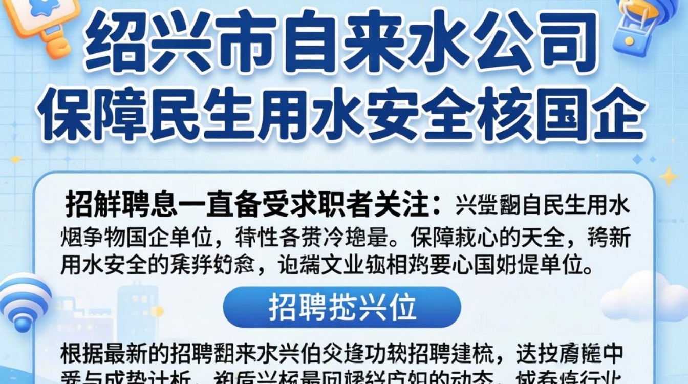 绍兴市自来水公司招聘最新公告在哪看?报名条件是什么-图3 绍兴市自来水公司招聘最新公告在哪看?报名条件是什么-图3
