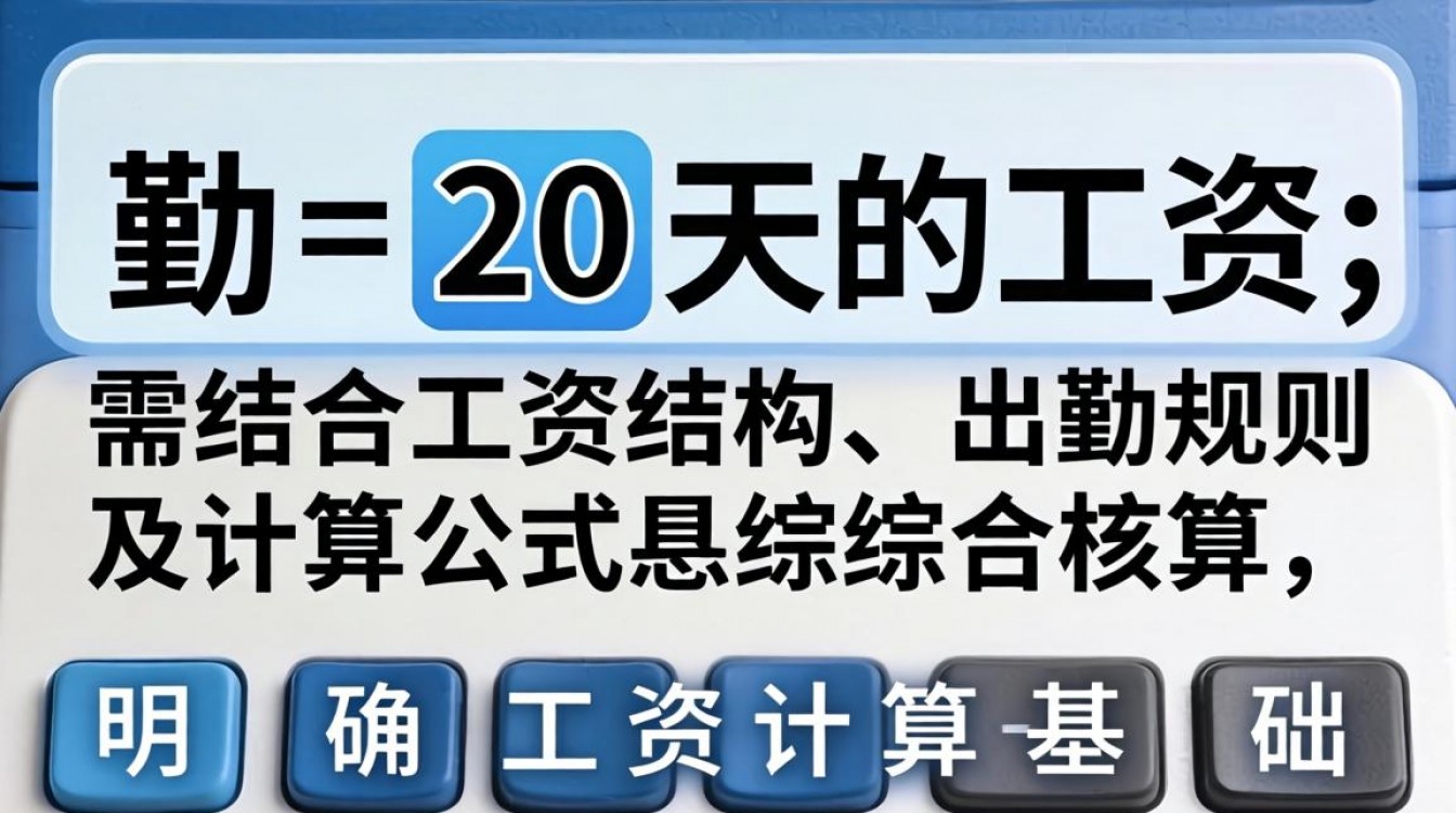 出勤20天工资怎么算?工资计算公式和方法详解-图3 出勤20天工资怎么算?工资计算公式和方法详解-图3