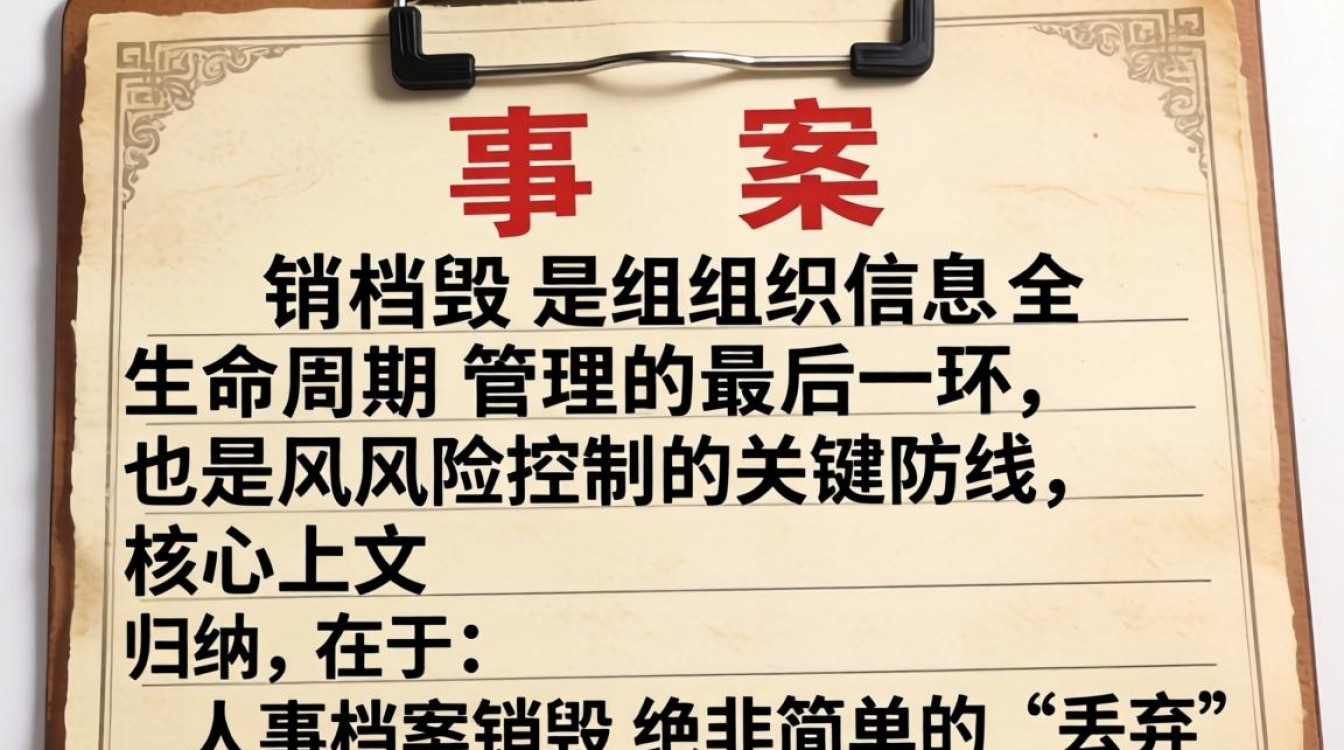 人事档案销毁流程是怎样的,人事档案销毁需要什么手续-图2 人事档案销毁流程是怎样的,人事档案销毁需要什么手续-图2