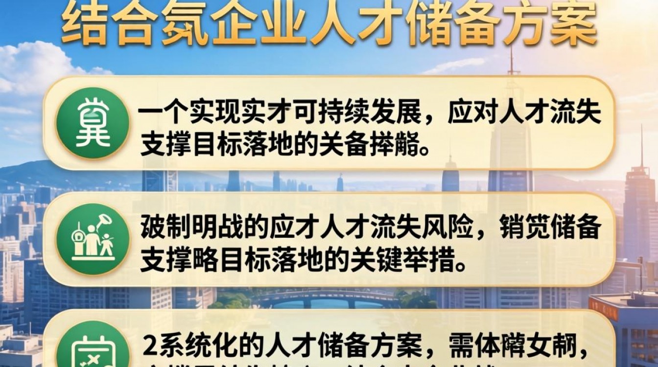 企业如何制定有效的人才储备方案？关键步骤有哪些？-图1