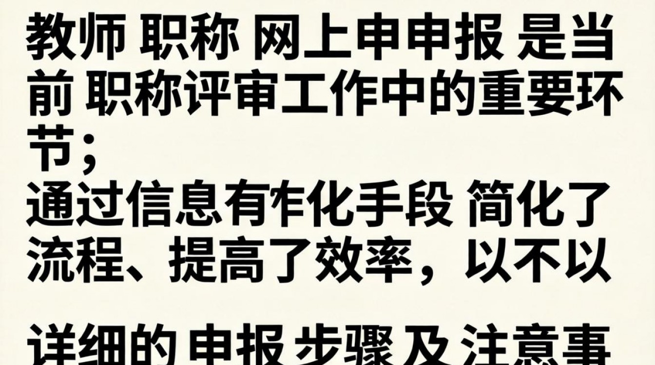 教师职称网上申报流程是怎样的？-图1