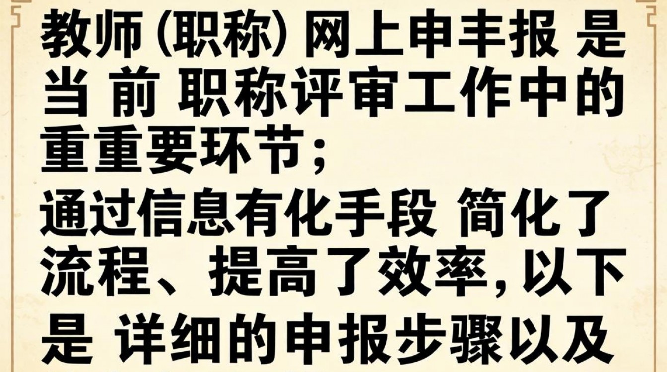 教师职称网上申报流程是怎样的？-图2