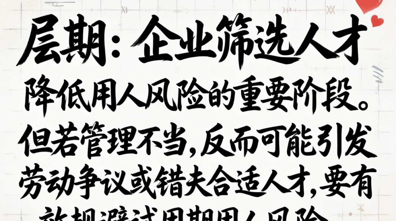 试用期规避用人风险,企业该怎么做才有效?-图1 试用期规避用人风险,企业该怎么做才有效?-图1
