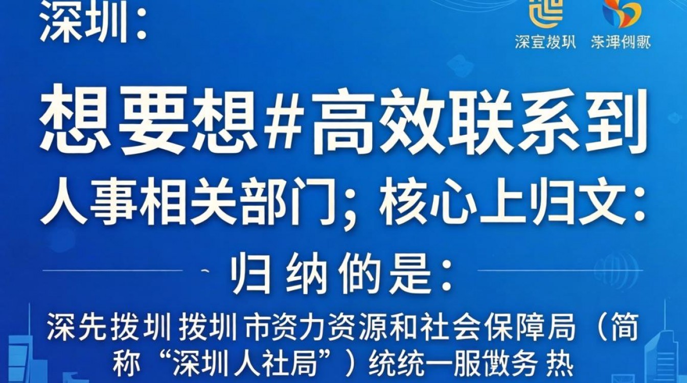 深圳人事部电话是多少?深圳人事局联系方式查询