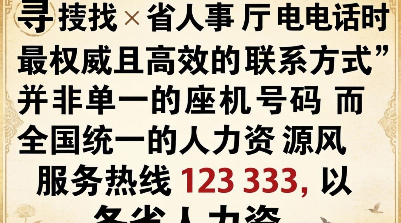 省人事厅电话是多少?省人事厅官方咨询电话号码