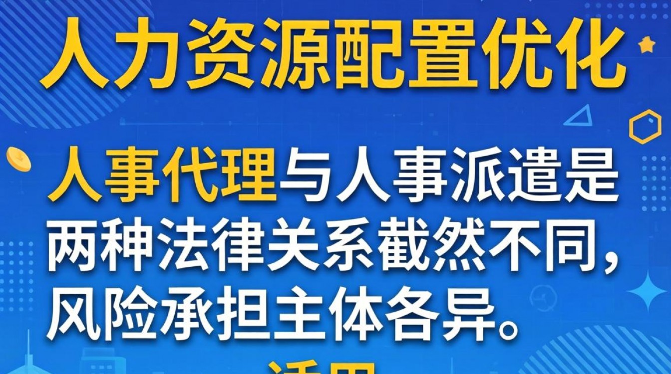 人事代理和人事派遣的区别是什么,选哪个更划算?-图1 人事代理和人事派遣的区别是什么,选哪个更划算?-图1