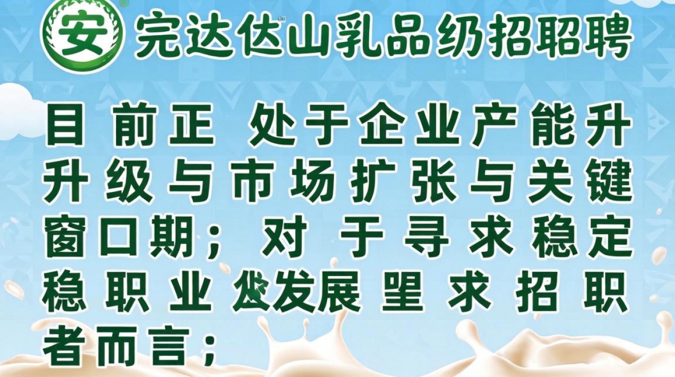 北安完达山乳品招聘信息最新,北安完达山乳品厂招工吗?-图2 北安完达山乳品招聘信息最新,北安完达山乳品厂招工吗?-图2