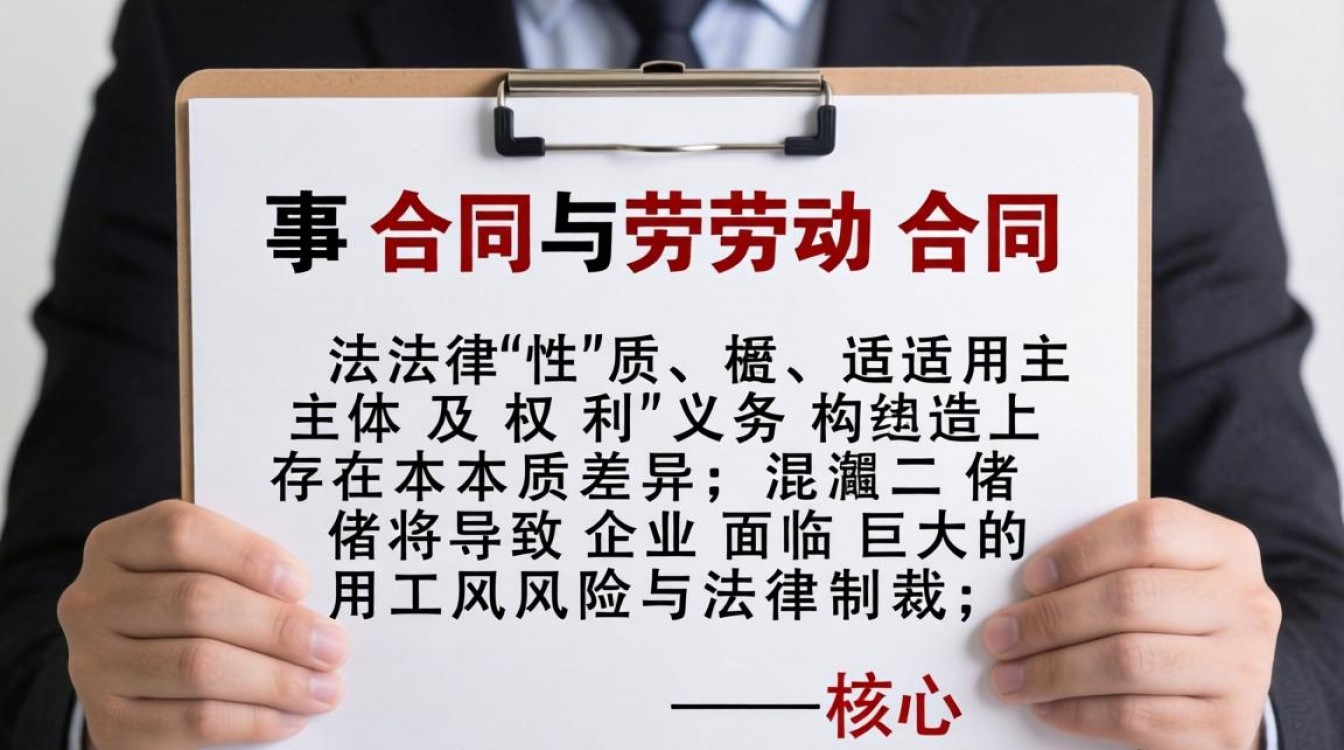 人事合同与劳动合同有什么区别,没签劳动合同怎么办-图2 人事合同与劳动合同有什么区别,没签劳动合同怎么办-图2