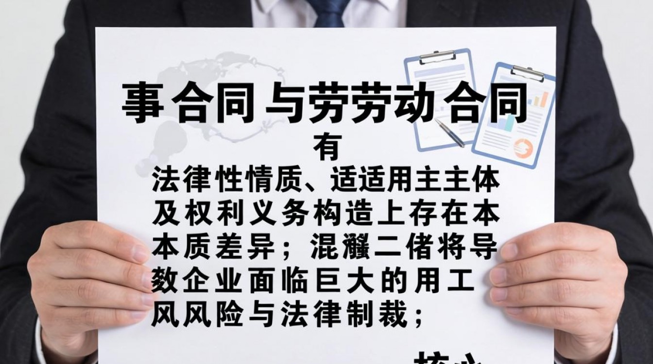 人事合同与劳动合同有什么区别,没签劳动合同怎么办-图1 人事合同与劳动合同有什么区别,没签劳动合同怎么办-图1