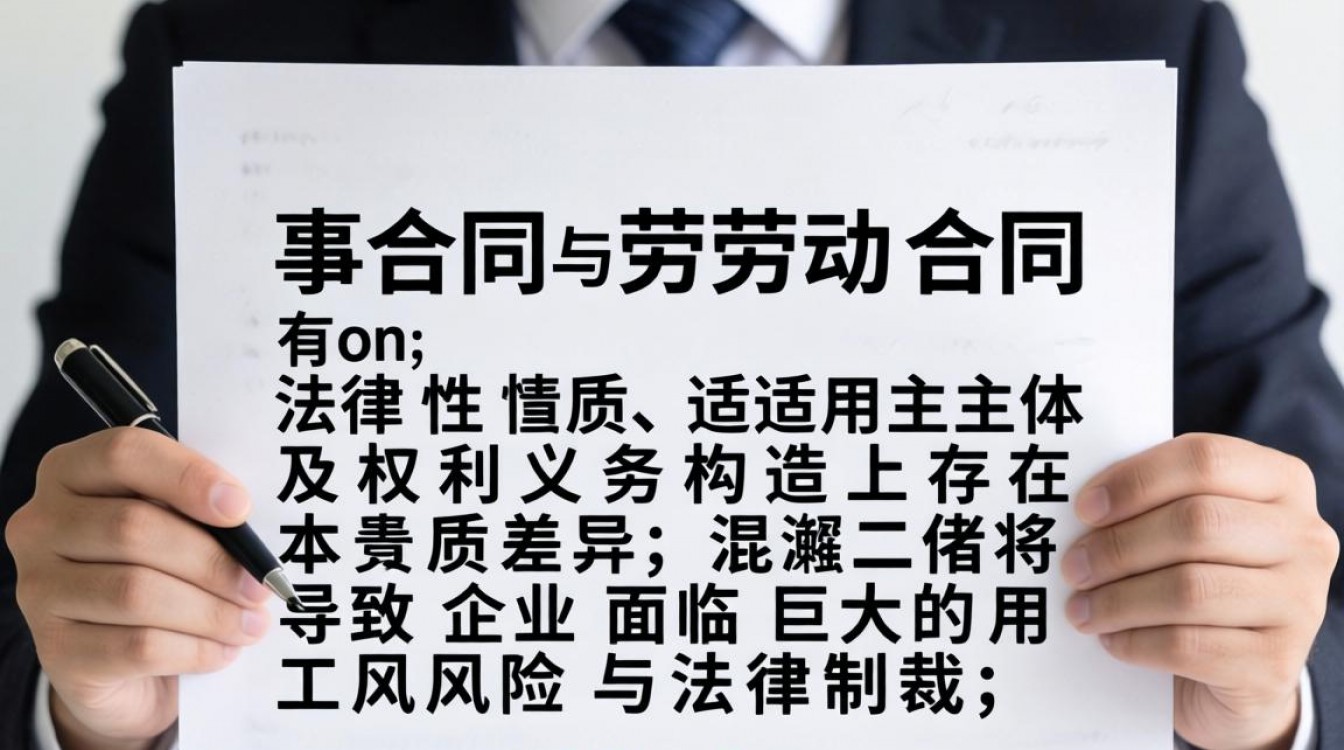 人事合同与劳动合同有什么区别,没签劳动合同怎么办-图3 人事合同与劳动合同有什么区别,没签劳动合同怎么办-图3