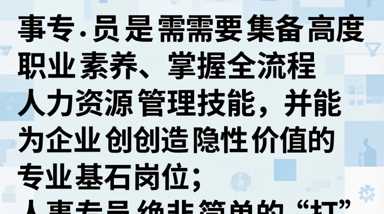 人事专员是需要做什么的?人事专员工作职责和要求-图3 人事专员是需要做什么的?人事专员工作职责和要求-图3