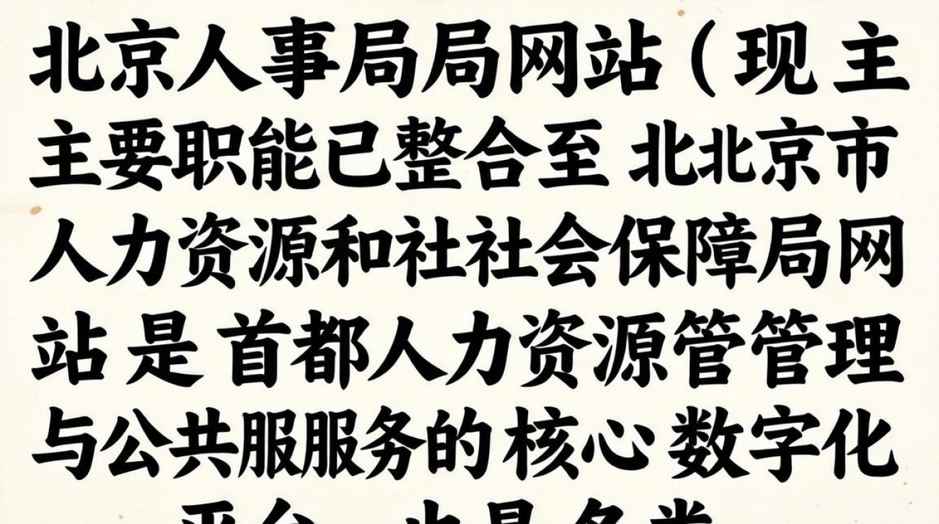 北京人事局网站是哪个?北京人事局官网登录入口地址-图1 北京人事局网站是哪个?北京人事局官网登录入口地址-图1