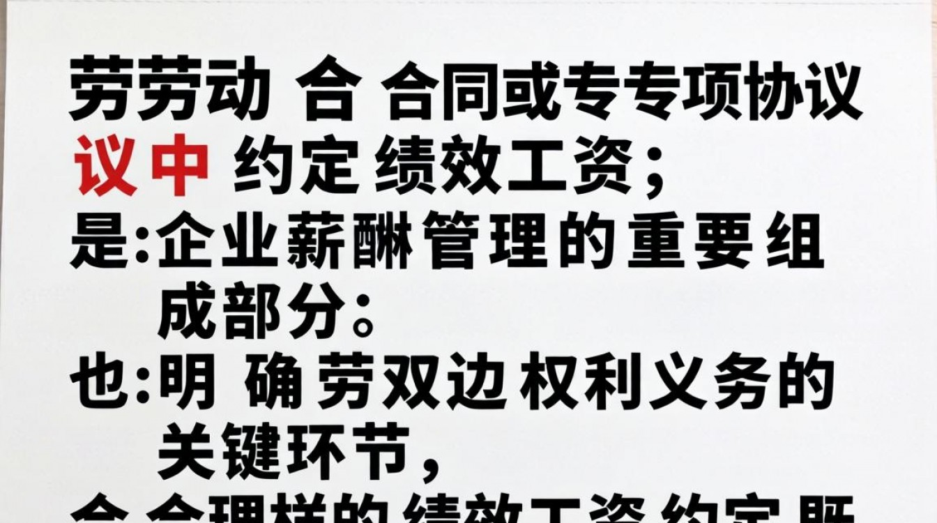 合同里绩效工资怎么约定才合法有效?绩效工资约定不合法怎么办?-图2 合同里绩效工资怎么约定才合法有效?绩效工资约定不合法怎么办?-图2