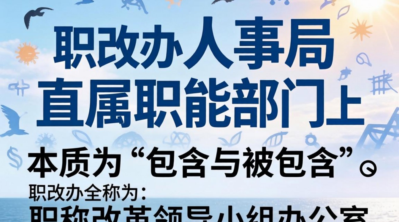 职改办是人事局吗,职改办和人事局有什么区别?-图2 职改办是人事局吗,职改办和人事局有什么区别?-图2