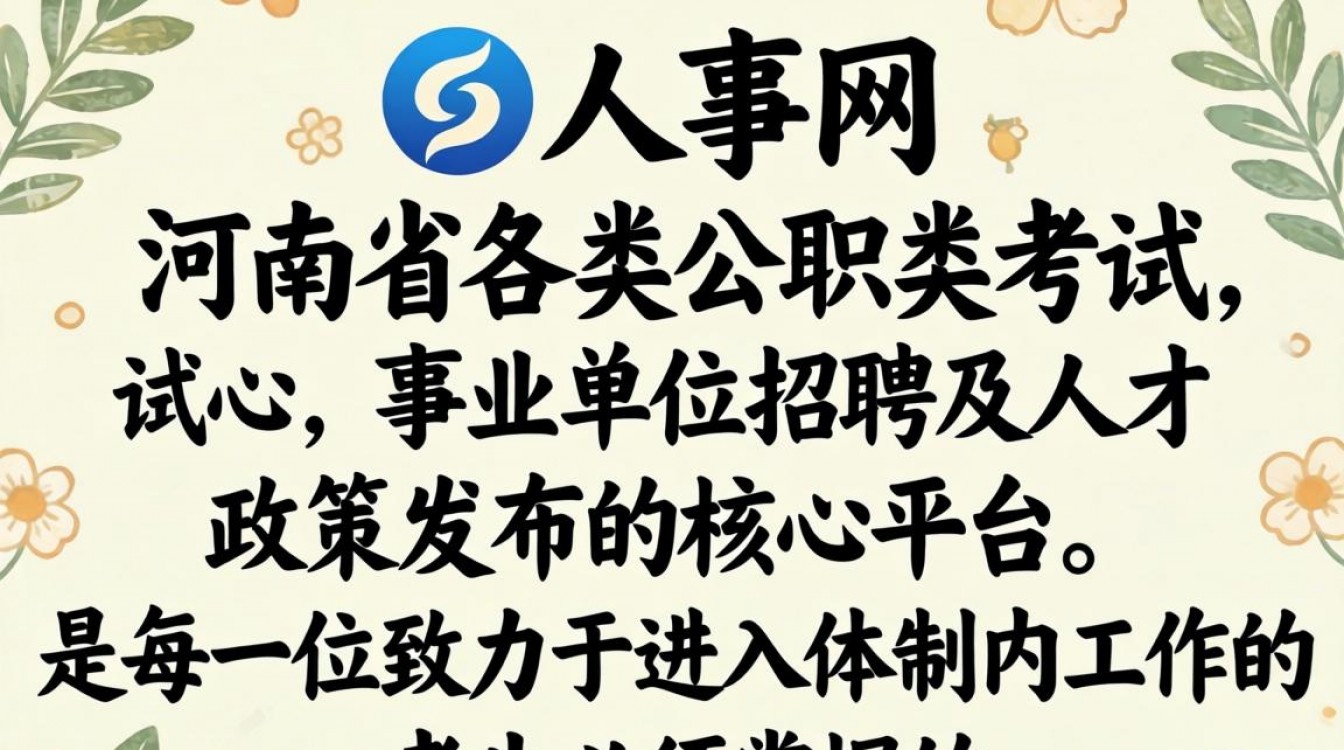 河南省人事网官网入口在哪里,河南公务员考试报名条件有哪些-图1 河南省人事网官网入口在哪里,河南公务员考试报名条件有哪些-图1
