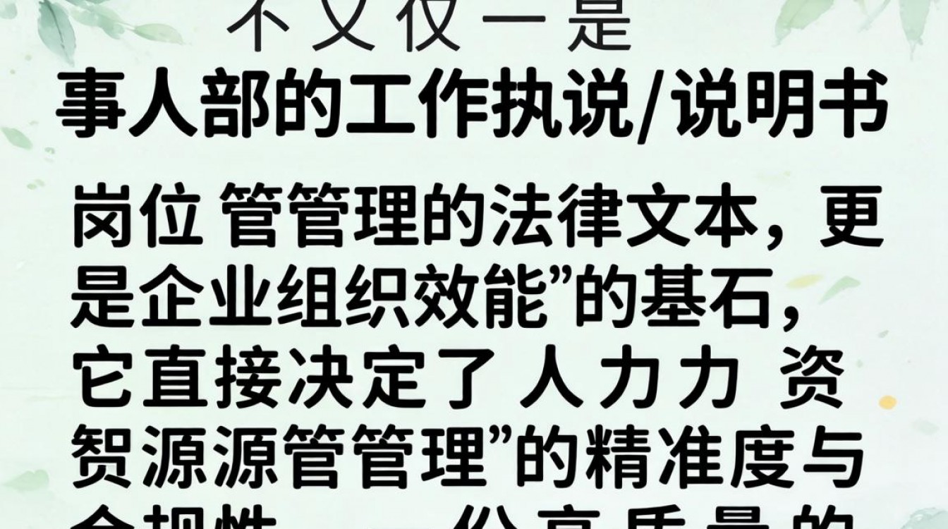 人事部工作说明书怎么写?最新人事部岗位职责说明书范本,人事部主要工作内容有哪些-图1 人事部工作说明书怎么写?最新人事部岗位职责说明书范本,人事部主要工作内容有哪些-图1