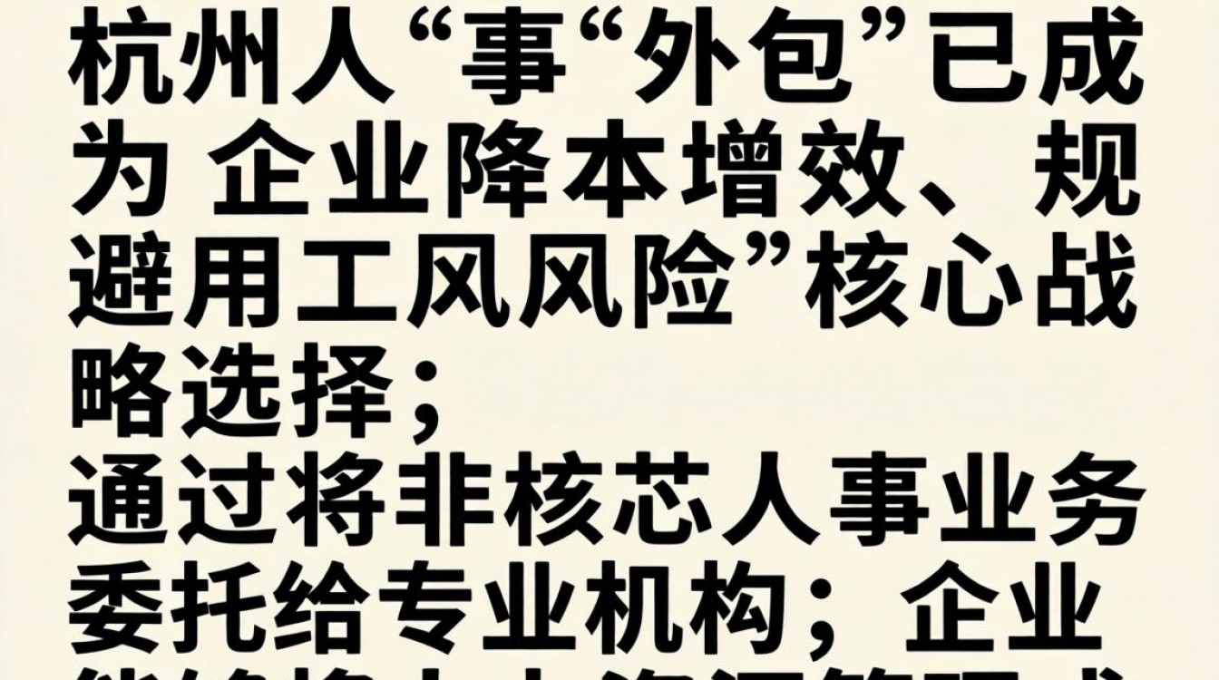 杭州人事外包公司哪家好?杭州人事外包服务怎么收费-图3 杭州人事外包公司哪家好?杭州人事外包服务怎么收费-图3