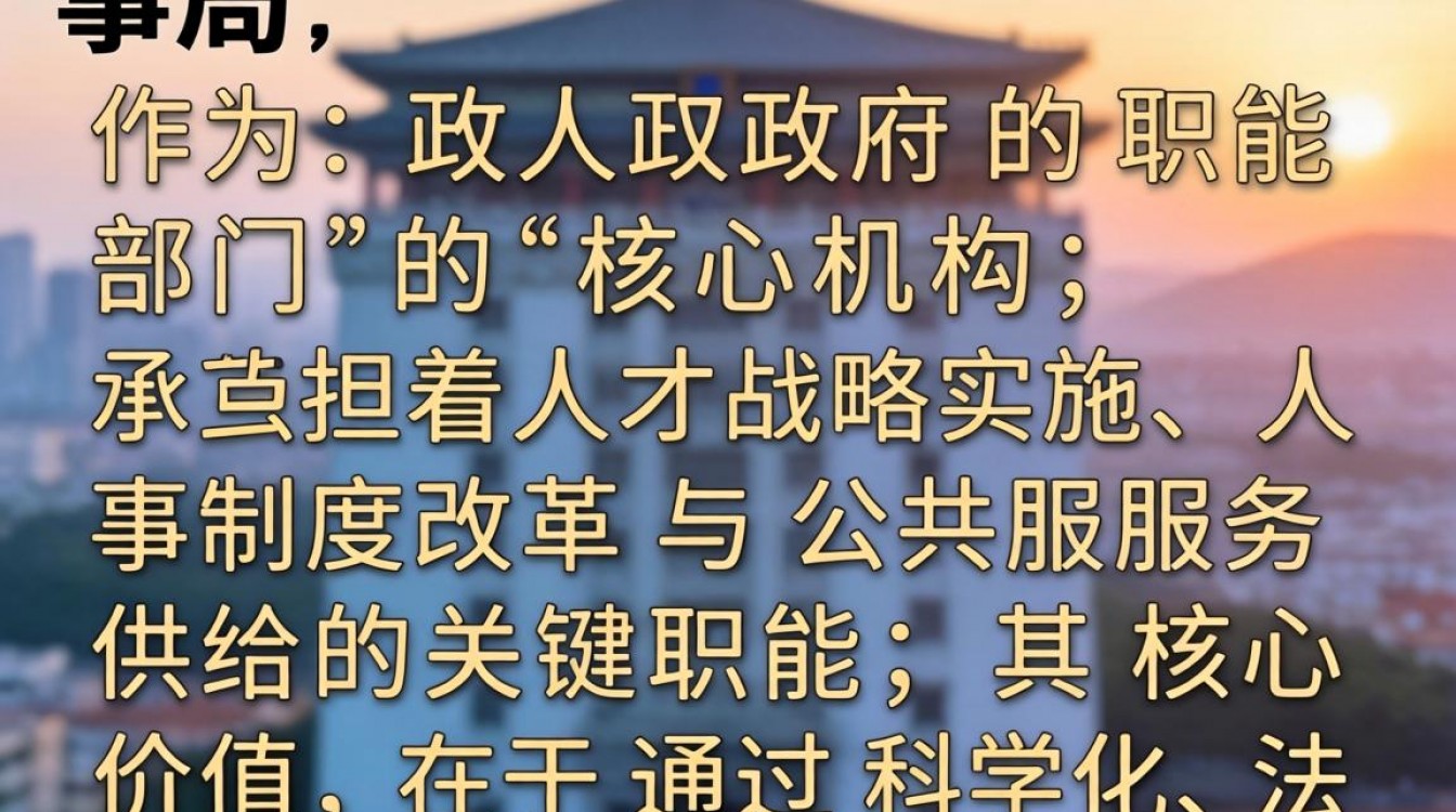 人事局有哪些部门？人事局具体负责哪些工作内容-图1