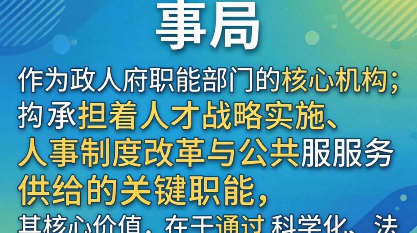 人事局有哪些部门？人事局具体负责哪些工作内容-图2