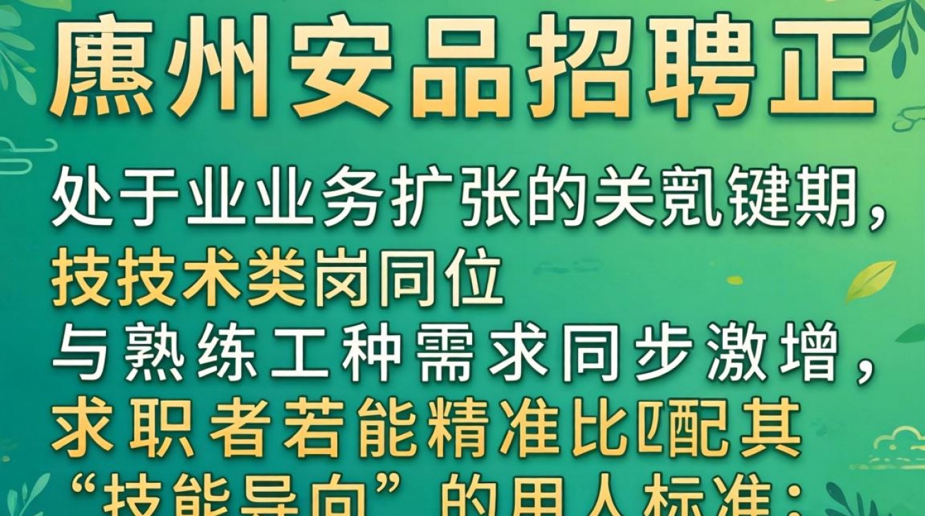 惠州安品招聘最新消息,惠州安品招聘信息在哪里看?-图1 惠州安品招聘最新消息,惠州安品招聘信息在哪里看?-图1