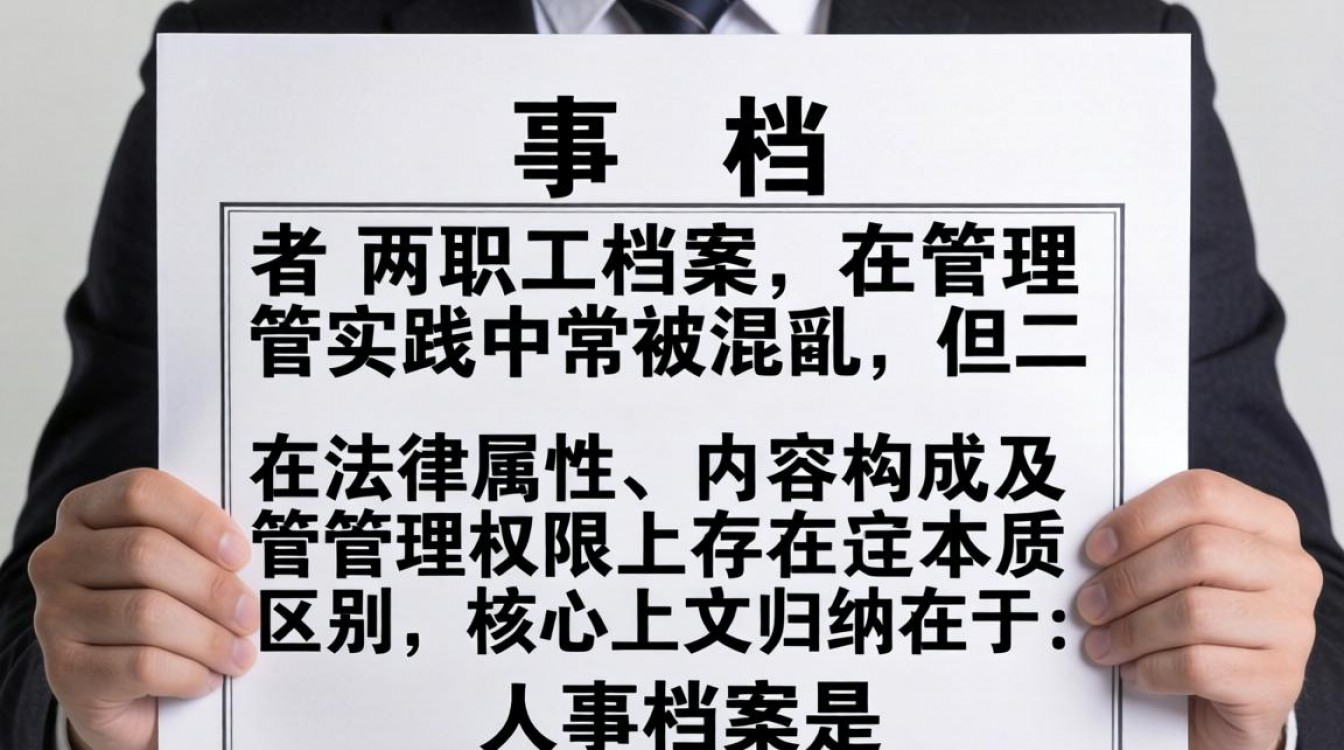 人事档案与职工档案是一回事吗,两者有什么区别-图1 人事档案与职工档案是一回事吗,两者有什么区别-图1