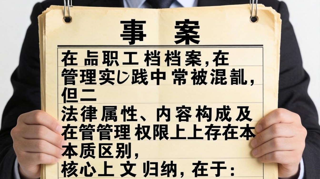 人事档案与职工档案是一回事吗,两者有什么区别-图2 人事档案与职工档案是一回事吗,两者有什么区别-图2