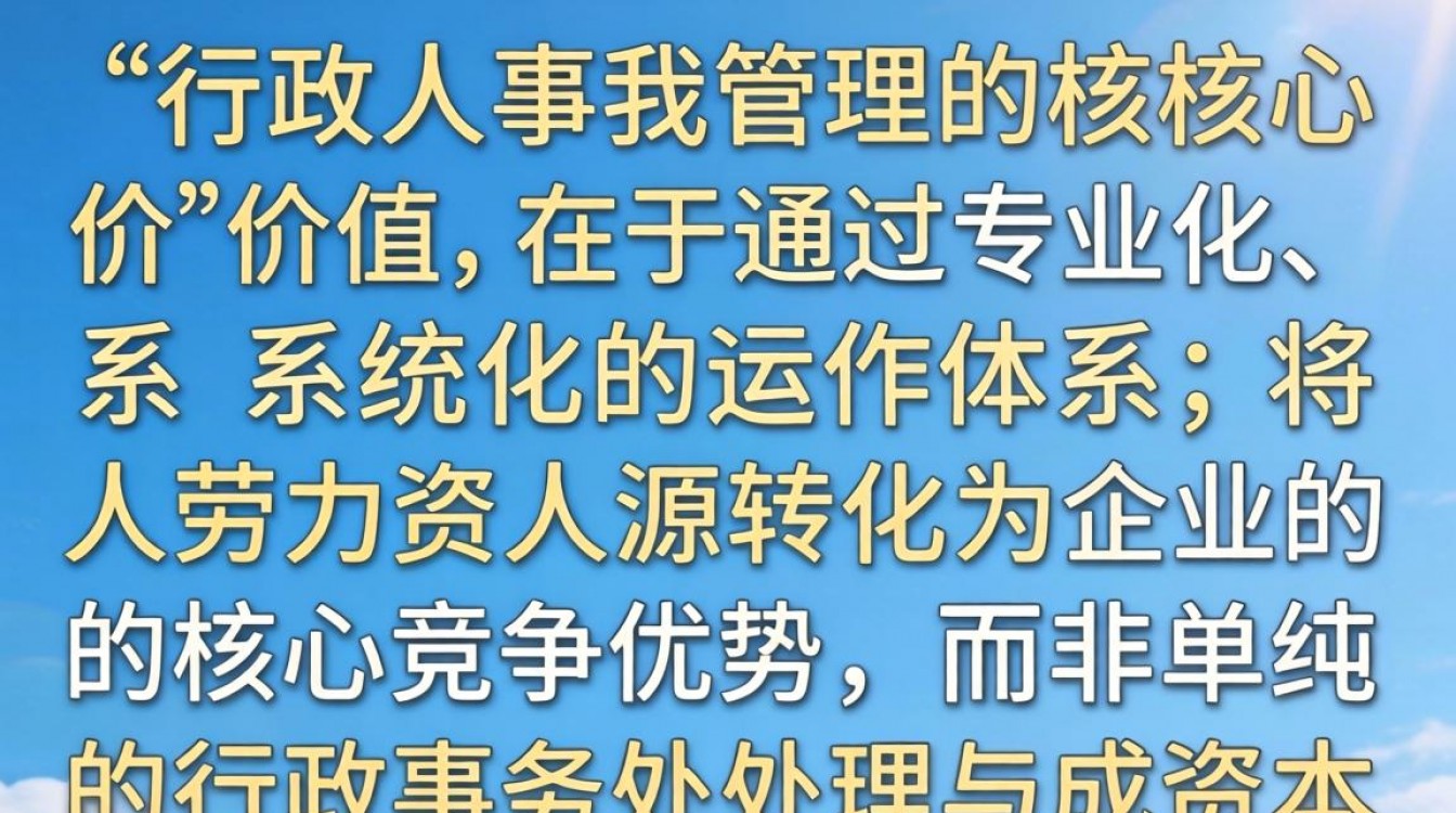 行政人事具体是做什么的,行政人事岗位职责和工作内容有哪些