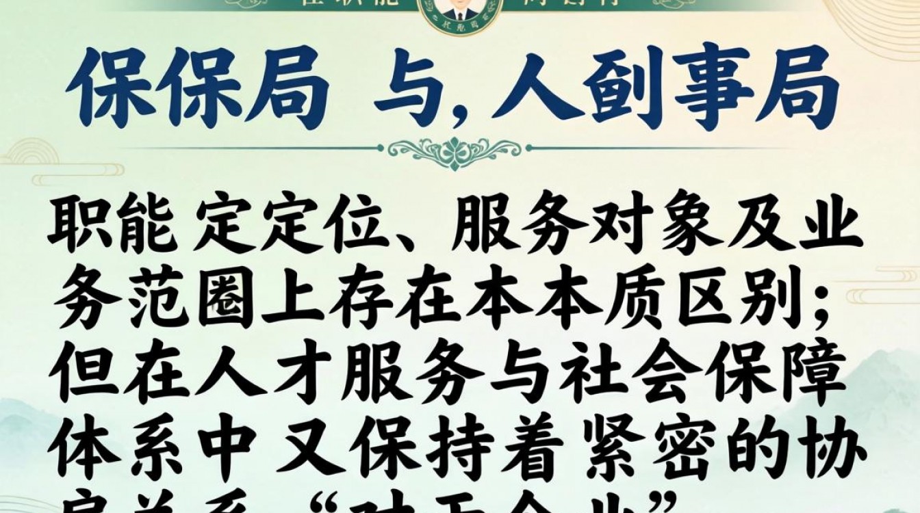 社保局和人事局有什么区别?社保局归人事局管吗?-图1 社保局和人事局有什么区别?社保局归人事局管吗?-图1