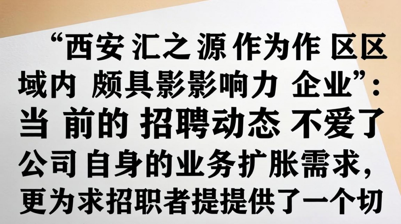 西安汇之源招聘信息最新,西安汇之源招聘靠谱吗?-图3 西安汇之源招聘信息最新,西安汇之源招聘靠谱吗?-图3