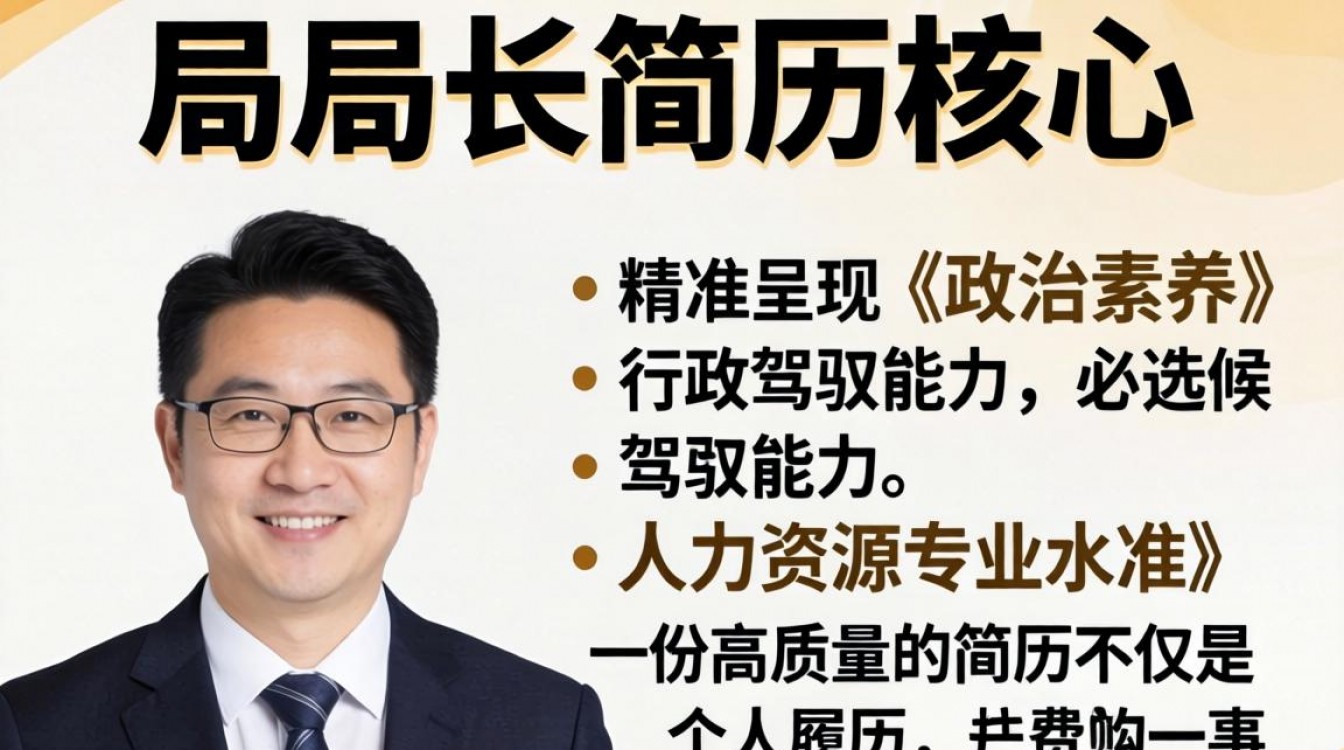 人事局局长简历怎么写？人事局局长个人简历模板范文-图1