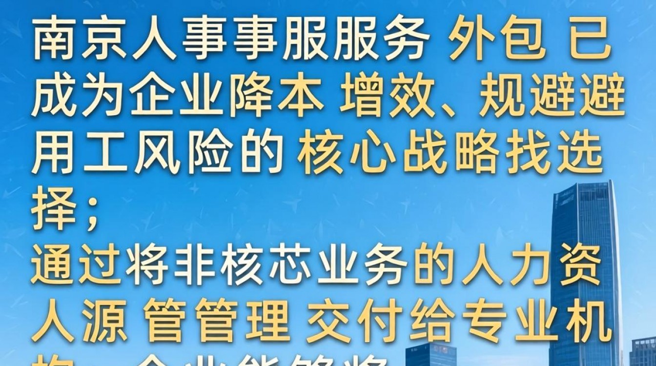 南京人事服务外包公司哪家好?南京人事代理服务怎么收费。-图1 南京人事服务外包公司哪家好?南京人事代理服务怎么收费。-图1